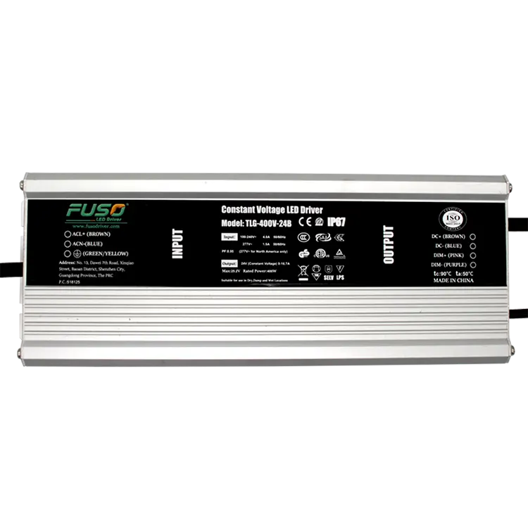 Co je ovladač LED s vysokým PF 24V 400W s konstantním napětím a proč na tom záleží?