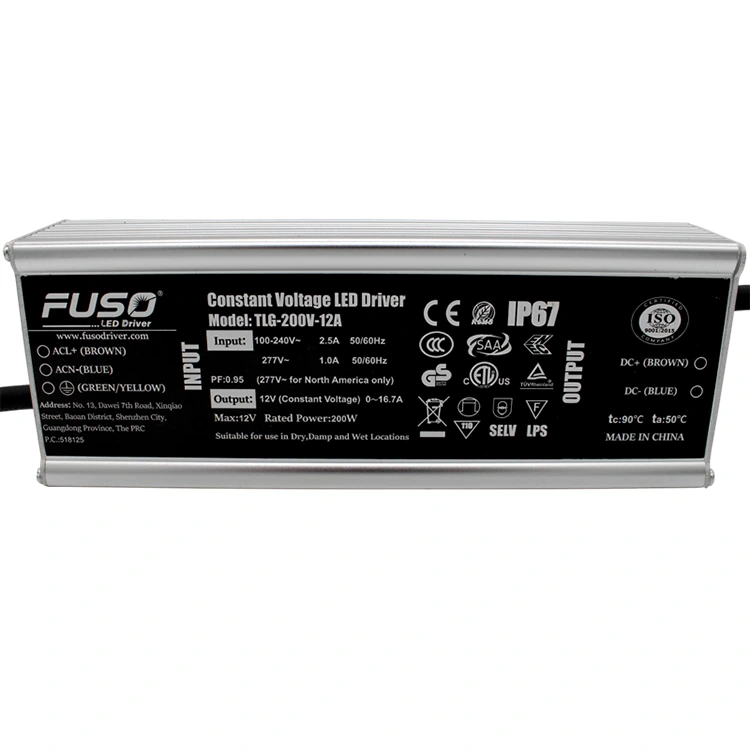 Co je ovladač LED s konstantním napětím High PF 24v 200w?