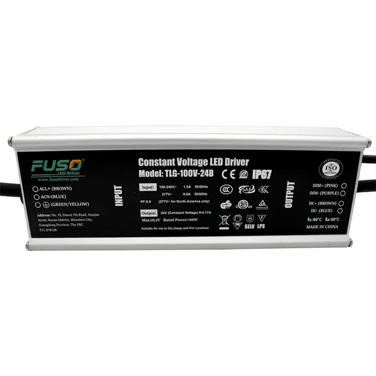 Proč si vybrat ovladač LED s vysokým PF 100w konstantního napětí?