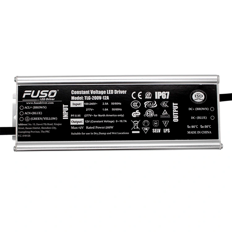 Jak ovladač LED s vysokým PF 12V 200W s konstantním napětím zlepšuje výkon osvětlení?