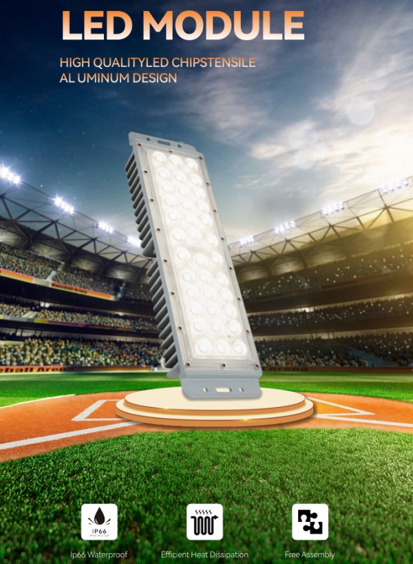 100w led street light module