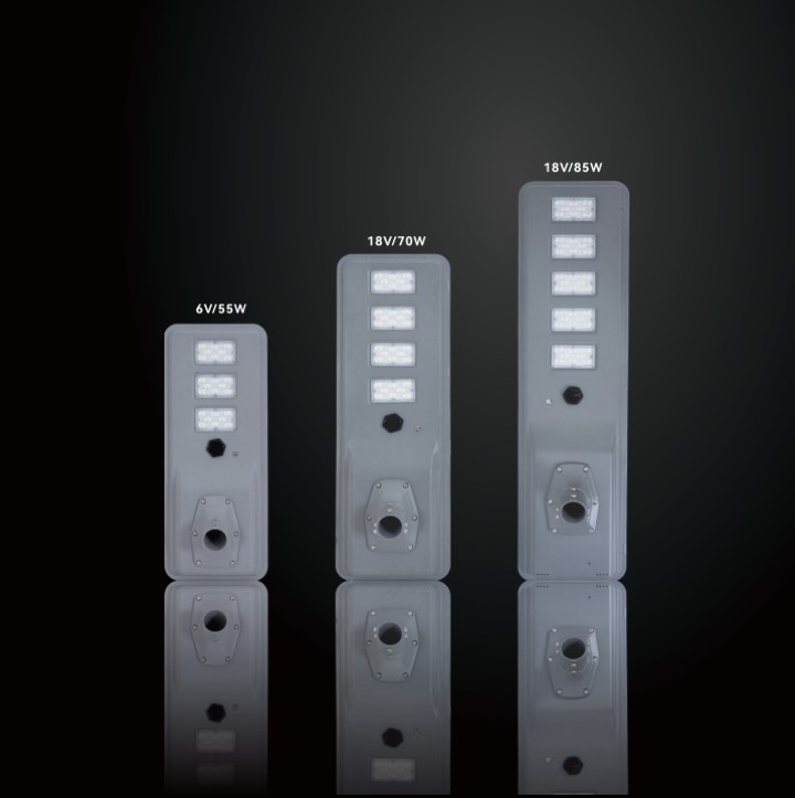 85w integrated solar street light