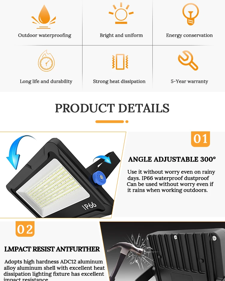 400w outdoor led flood light