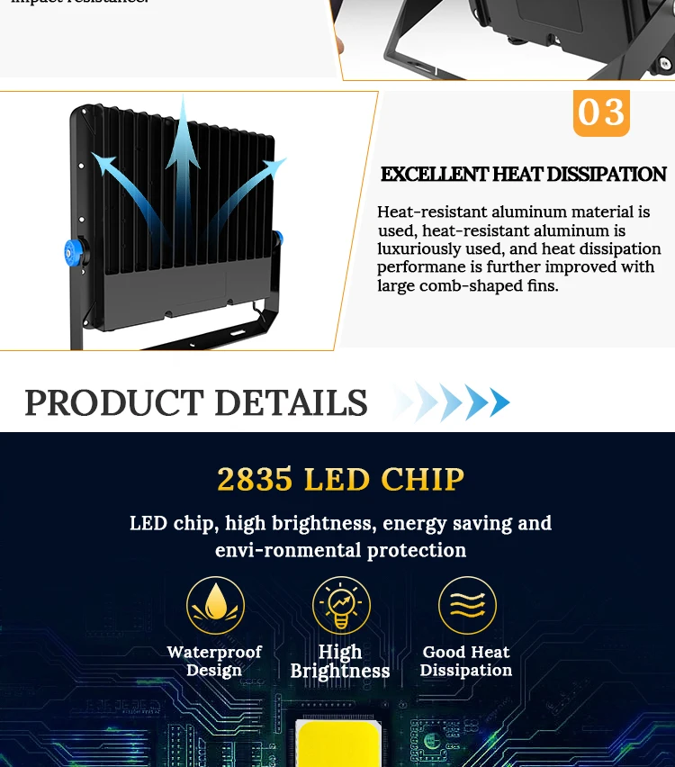 400w outdoor led flood light