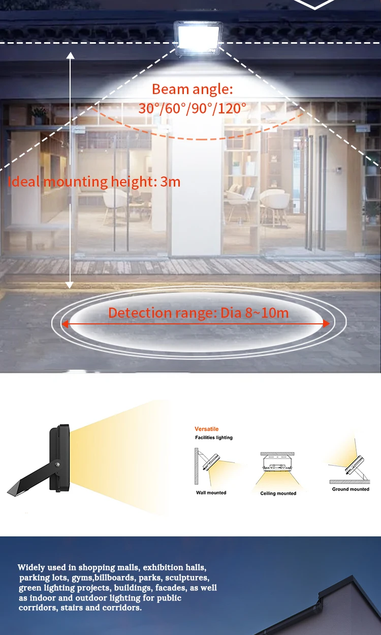 500w outdoor led flood light